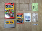 Super Mario Kart Boxed Nintendo Super Famicom SNES Japan - UF6140