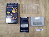 Dragon Quest 1 & 2 Boxed Nintendo Super Famicom SNES Japan - UF6141