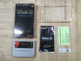 Ultima VII 7 The Black Gate Boxed Nintendo Super Famicom SNES Japan - UF6157
