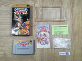Super Street Fighter II 2 Boxed Nintendo Super Famicom SNES Japan - UF6181
