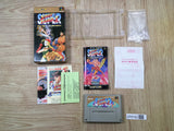 Super Street Fighter II 2 Boxed Nintendo Super Famicom SNES Japan - UF6182