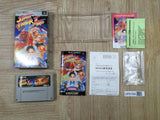 Street Fighter II 2 Turbo Boxed Nintendo Super Famicom SNES Japan - UF6184