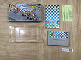 Super F1 Circus 2 Racing Boxed Nintendo Super Famicom SNES Japan - UF6197