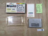 Super F1 Circus 2 Racing Boxed Nintendo Super Famicom SNES Japan - UF6197