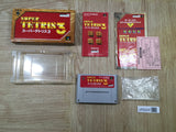 Super Tetris 3 Boxed Nintendo Super Famicom SNES Japan - UF6200