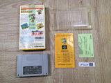 Yoshi no Road Hunting Yoshi's Safari Boxed Super Famicom SNES Japan - UF6229