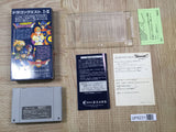 Dragon Quest 1 & 2 Boxed Nintendo Super Famicom SNES Japan - UF6231