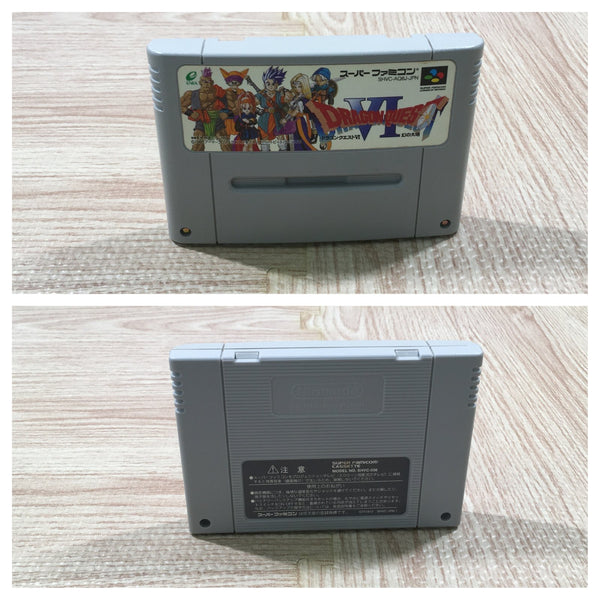 Dragon Quest VI 6 Boxed Nintendo Super Famicom SNES Japan - UF6237