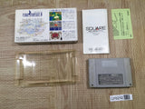 Final Fantasy IV 4 Boxed Nintendo Super Famicom SNES Japan - UF6242