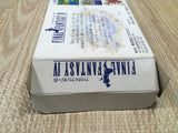 Final Fantasy IV 4 Boxed Nintendo Super Famicom SNES Japan - UF6242