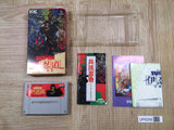 Super Inindou Datou Nobunaga Boxed Nintendo Super Famicom SNES Japan - UF6256