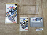 Super Gachapon World SD Gundam X Boxed Super Famicom SNES Japan - UF6266