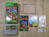 Super Donkey Kong Country Boxed Nintendo Super Famicom SNES Japan - UF6275
