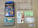 Rockman 7 Megaman Boxed Nintendo Super Famicom SNES Japan - UF6280