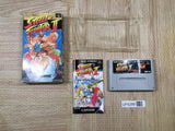 Street Fighter II 2 Boxed Nintendo Super Famicom SNES Japan - UF6286