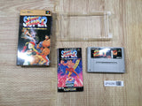 Super Street Fighter II 2 Boxed Nintendo Super Famicom SNES Japan - UF6290