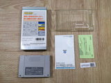 Big Run The Supreme 4WD Challenge Boxed Super Famicom SNES Japan - UF6300