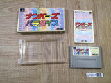 Numbers Paradise Boxed Nintendo Super Famicom SNES Japan - UF6311