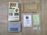 Super Mario World Boxed Nintendo Super Famicom SNES Japan - UF6434