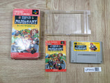 Super Mario Kart Boxed Nintendo Super Famicom SNES Japan - UF6442