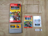 Super Mario Kart Boxed Nintendo Super Famicom SNES Japan - UF6444