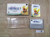 Final Fantasy 5 V Boxed Nintendo Super Famicom SNES Japan - UF6446