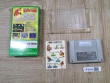 Super Donkey Kong Country Boxed Nintendo Super Famicom SNES Japan - UF6456