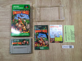 Super Donkey Kong Country Boxed Nintendo Super Famicom SNES Japan - UF6457