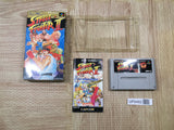 Street Fighter II 2 Boxed Nintendo Super Famicom SNES Japan - UF6482