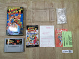 Street Fighter II 2 Boxed Nintendo Super Famicom SNES Japan - UF6484