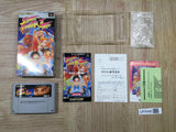 Street Fighter II 2 Turbo Boxed Nintendo Super Famicom SNES Japan - UF6486