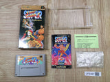 Super Street Fighter II 2 Boxed Nintendo Super Famicom SNES Japan - UF6487
