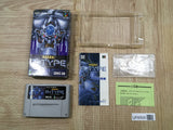 Super R Type Boxed Nintendo Super Famicom SNES Japan - UF6500