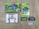 Pokemon Leaf Green Boxed Nintendo GameBoy Advance Japan - UF6548