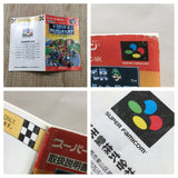 Super Mario Kart Boxed Nintendo Super Famicom SNES Japan - UF6612