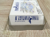 Final Fantasy IV 4 Boxed Nintendo Super Famicom SNES Japan - UF6619