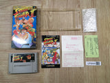 Street Fighter II 2 Boxed Nintendo Super Famicom SNES Japan - UF6649