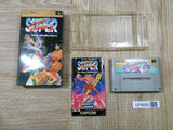 Super Street Fighter II 2 Boxed Nintendo Super Famicom SNES Japan - UF6650