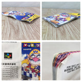 Mario & Wario Boxed Nintendo Super Famicom SNES Japan - UF6690