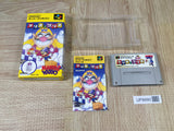 Mario & Wario Boxed Nintendo Super Famicom SNES Japan - UF6690