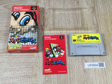 Mario's Super Picross Boxed Nintendo Super Famicom SNES Japan - UF6694