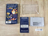 Dragon Quest 1 & 2 Boxed Nintendo Super Famicom SNES Japan - UF6695