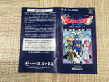 Dragon Quest 1 & 2 Boxed Nintendo Super Famicom SNES Japan - UF6696