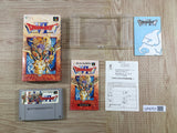 Dragon Quest VI 6 Boxed Nintendo Super Famicom SNES Japan - UF6701
