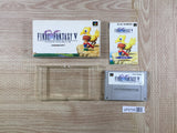 Final Fantasy 5 V Boxed Nintendo Super Famicom SNES Japan - UF6706