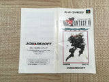 Final Fantasy VI 6 Boxed Nintendo Super Famicom SNES Japan - UF6708