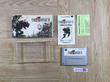 Final Fantasy VI 6 Boxed Nintendo Super Famicom SNES Japan - UF6709