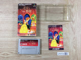 Disney's Beauty and the Beast Boxed Nintendo Super Famicom SNES Japan - UF6734