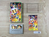 Super Bomberman 4 Boxed Nintendo Super Famicom SNES Japan - UF6758