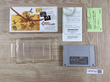 Chrono Trigger Boxed Nintendo Super Famicom SNES Japan - UF6792